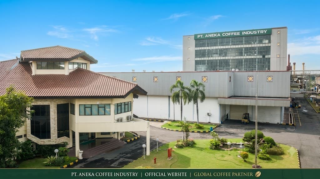 PT Aneka Coffee Industry factory in Sidoarjo, East Java